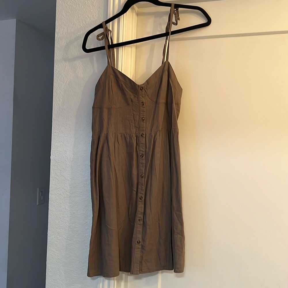 Aerie Linen Dress